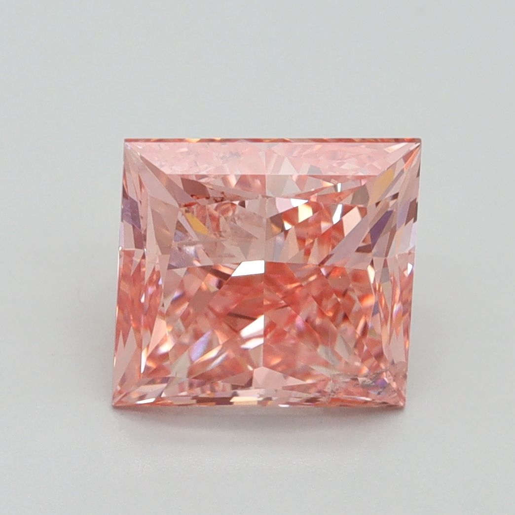 3.30 ct. princess Lab Grown Diamond front image