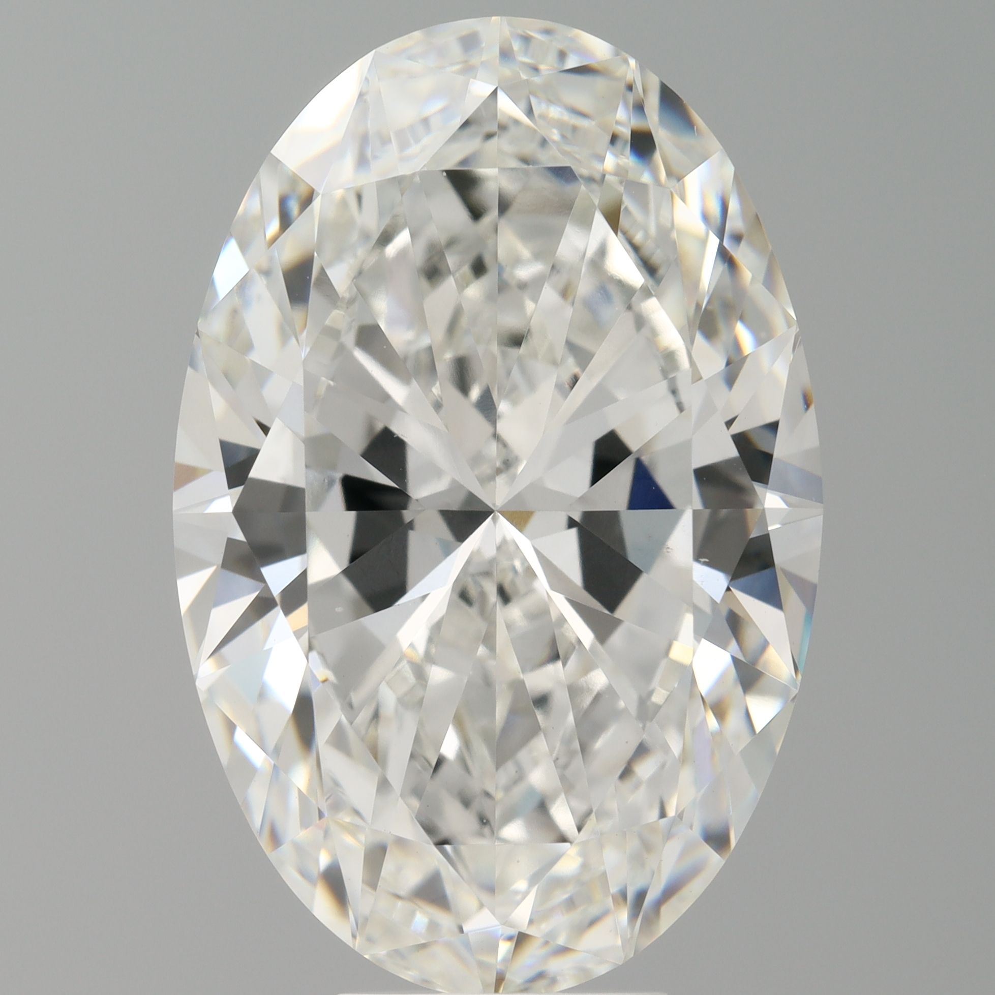 9.06 ct. oval Lab Grown Diamond front image