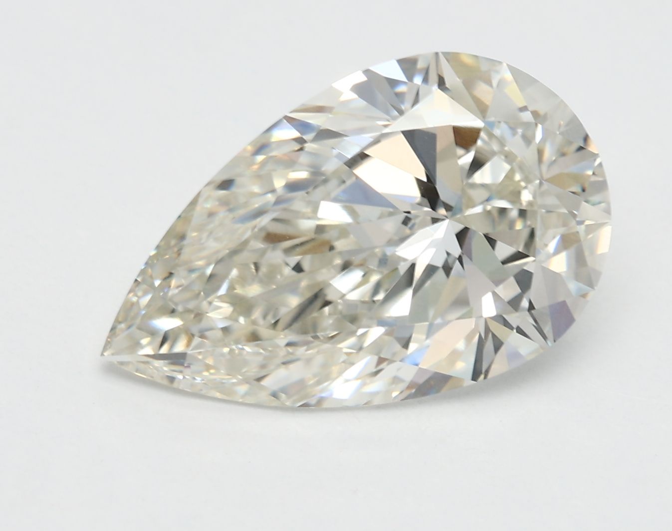 3.71 ct Pear diamond