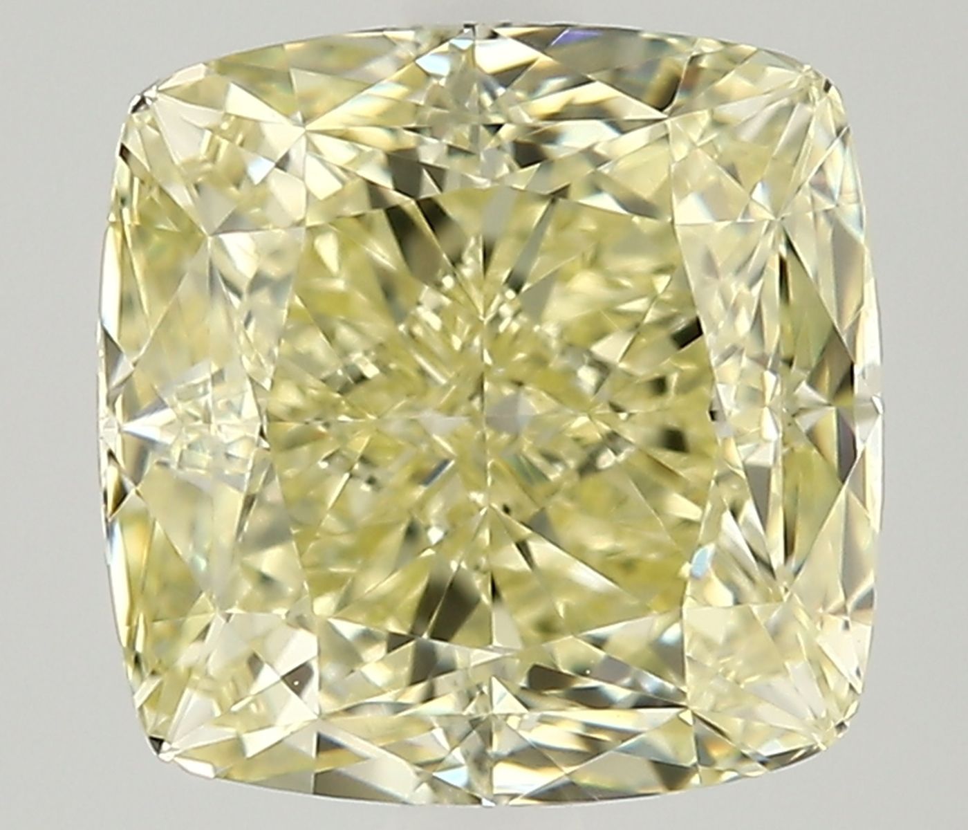 Diament 2.01 ct Fancy Light Yellow/VVS1
