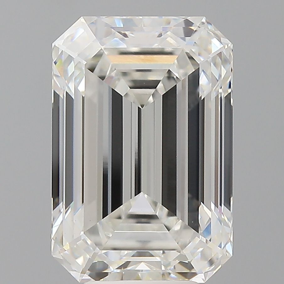 6.54 ct. emerald Lab Grown Diamond front image