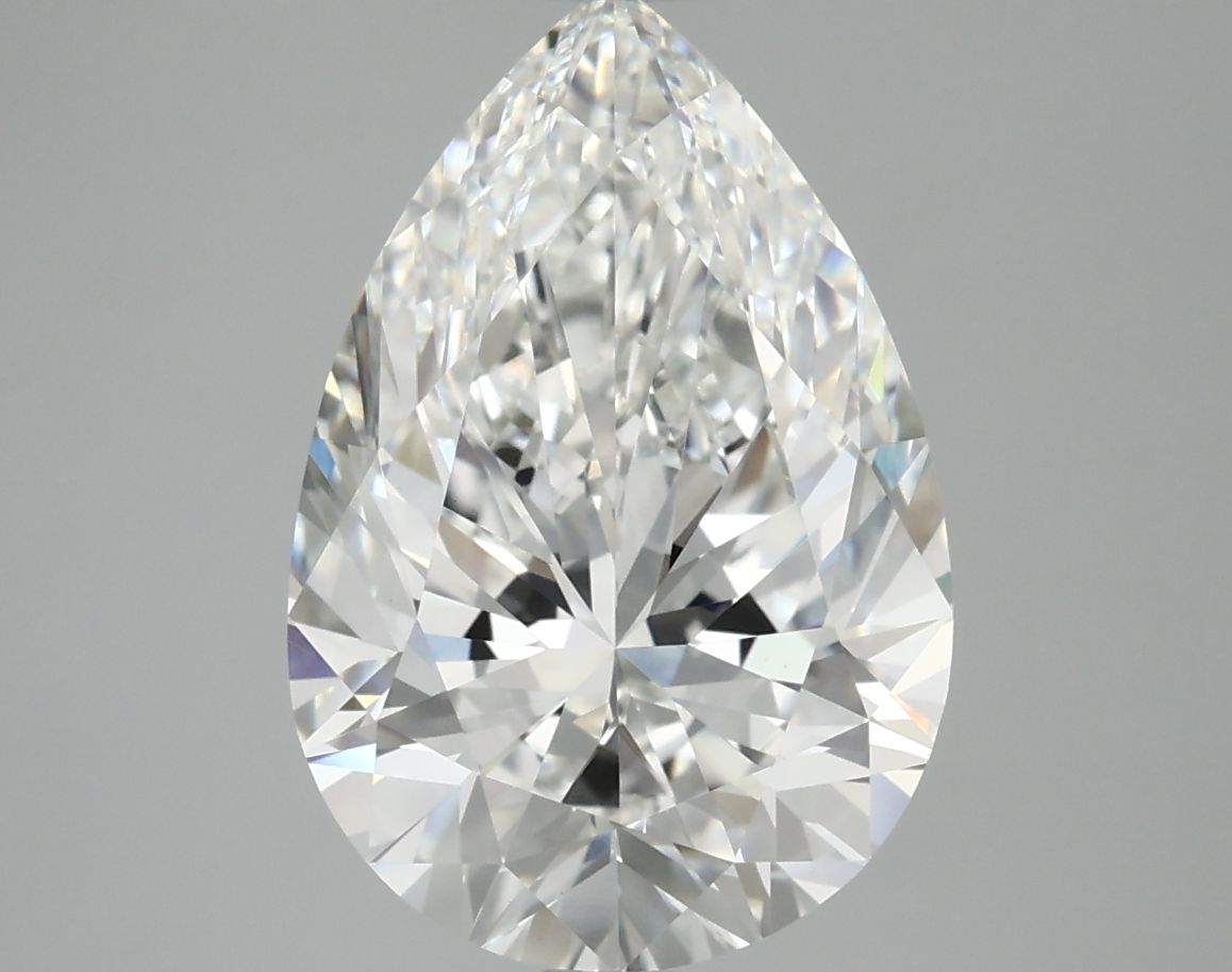4.10 ct. pear Lab Grown Diamond front image