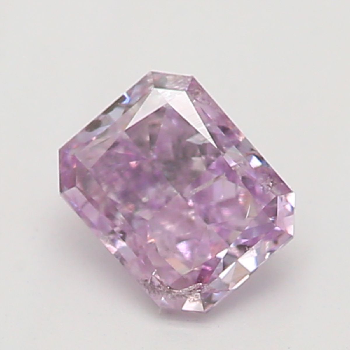 Diament 0.25 ct Fancy Pinkish Purple/I2