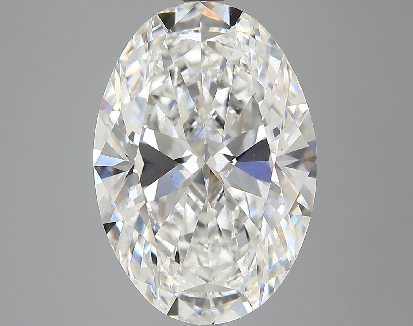 6.02 ct. oval Lab Grown Diamond front image