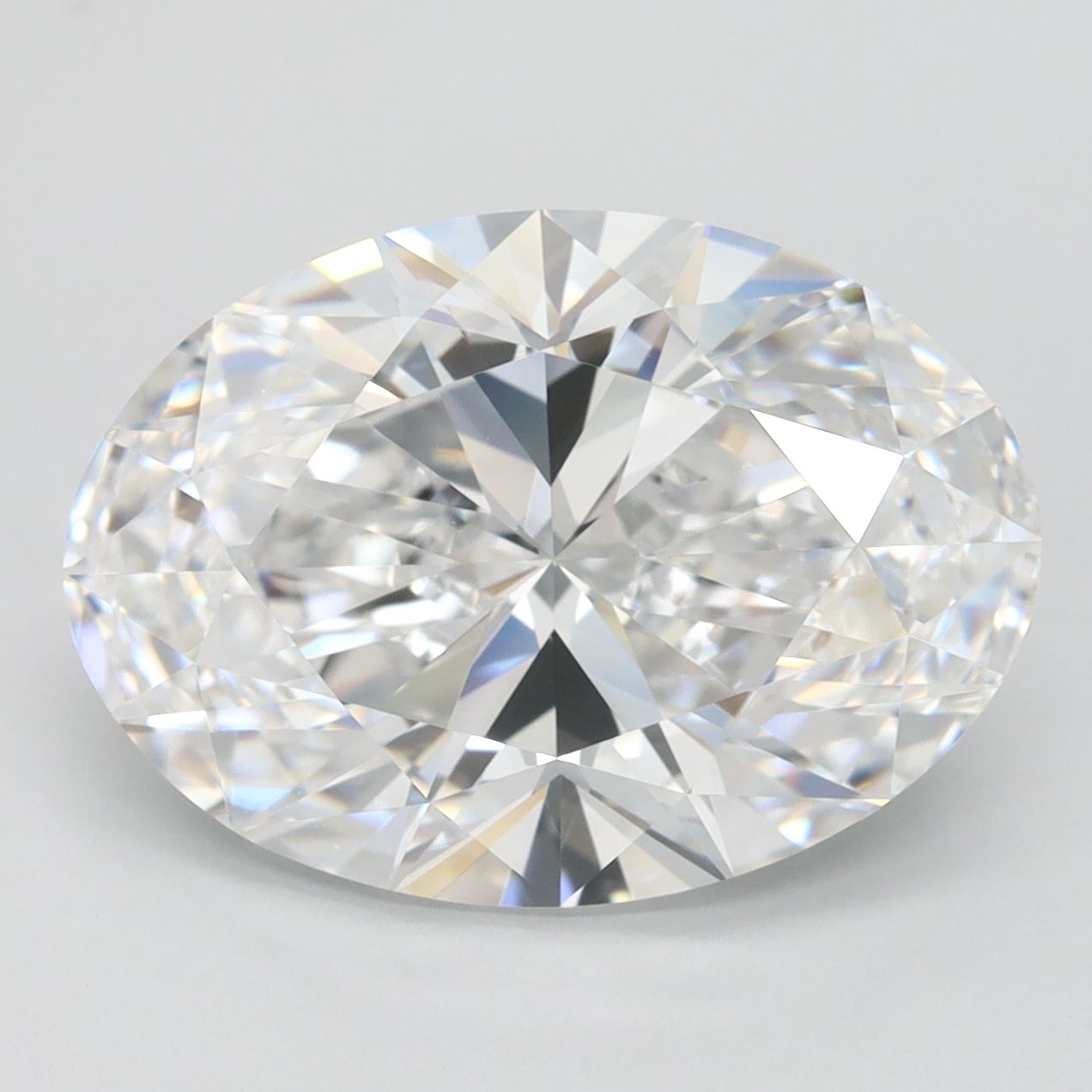 4.68 ct. oval Lab Grown Diamond front image