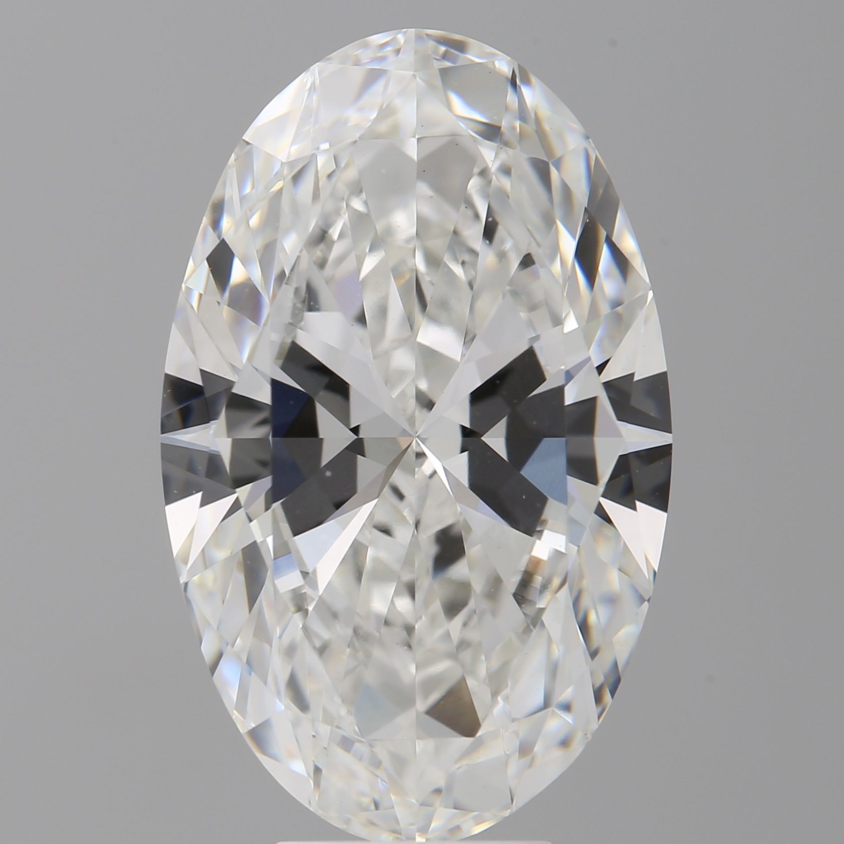 8.01 ct. oval Lab Grown Diamond front image