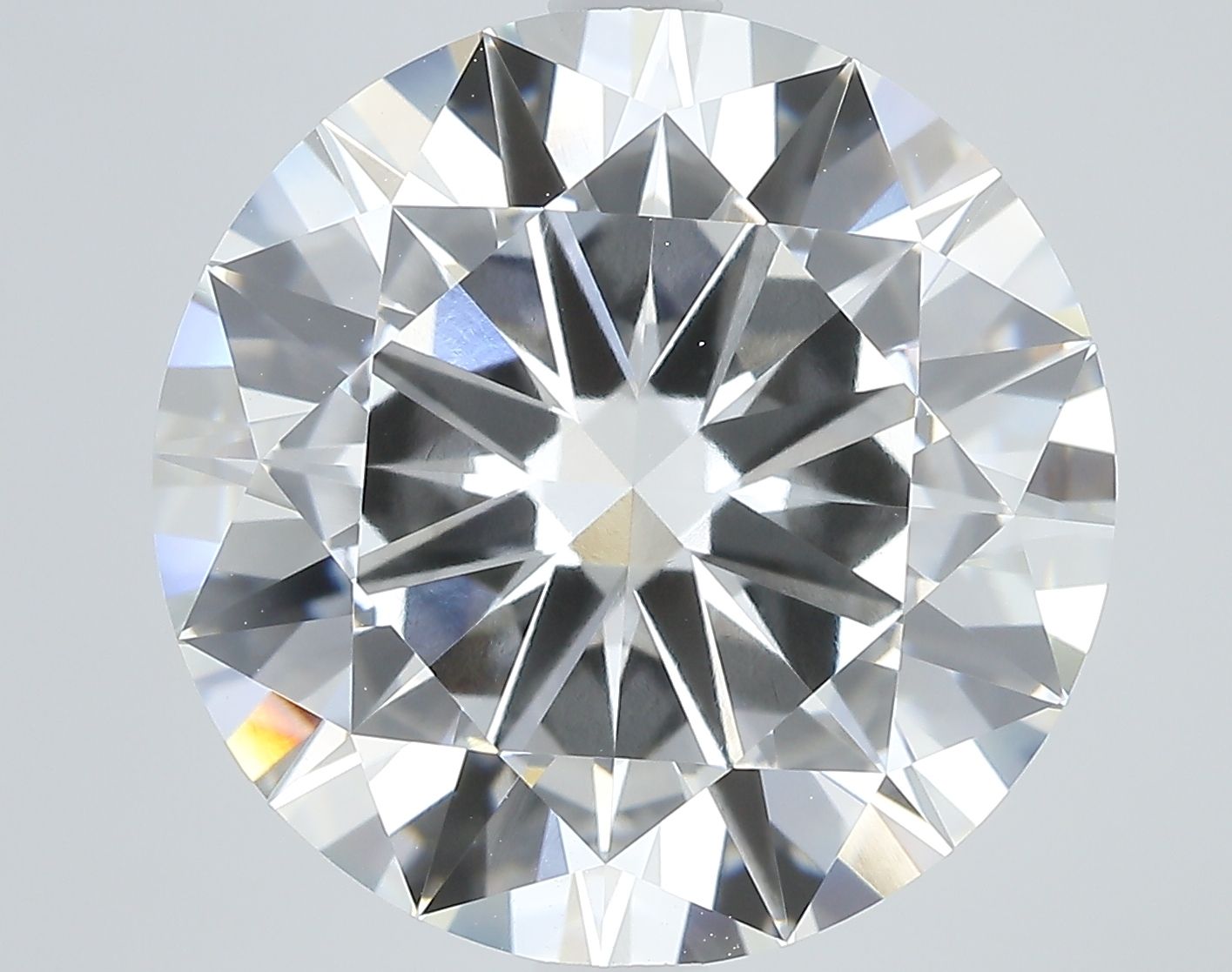 8.02 ct. round Lab Grown Diamond front image