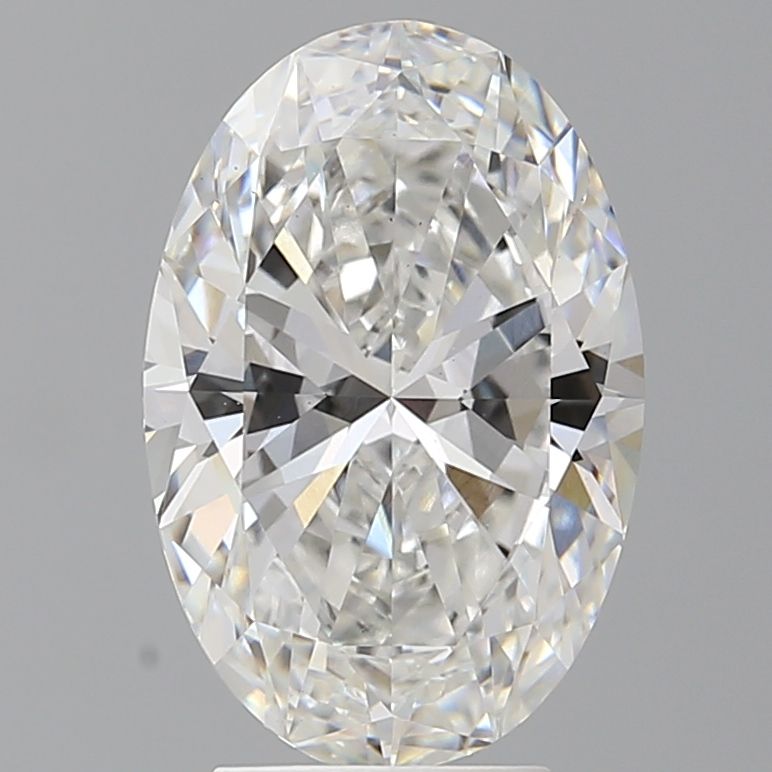 4.02 ct. oval Lab Grown Diamond front image