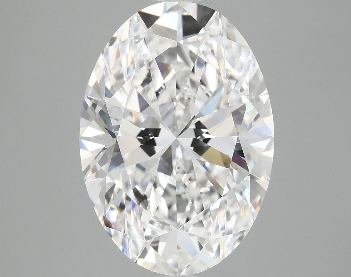 5.04 ct. oval Lab Grown Diamond front image