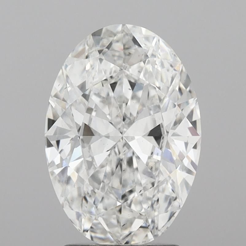 3.23 ct. oval Lab Grown Diamond front image
