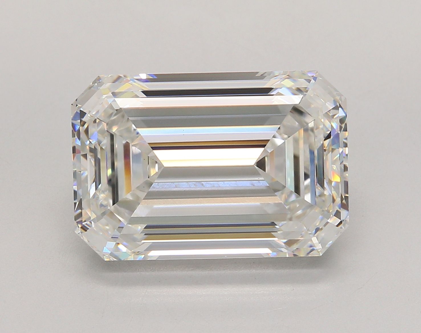 13.04 ct. emerald Lab Grown Diamond front image