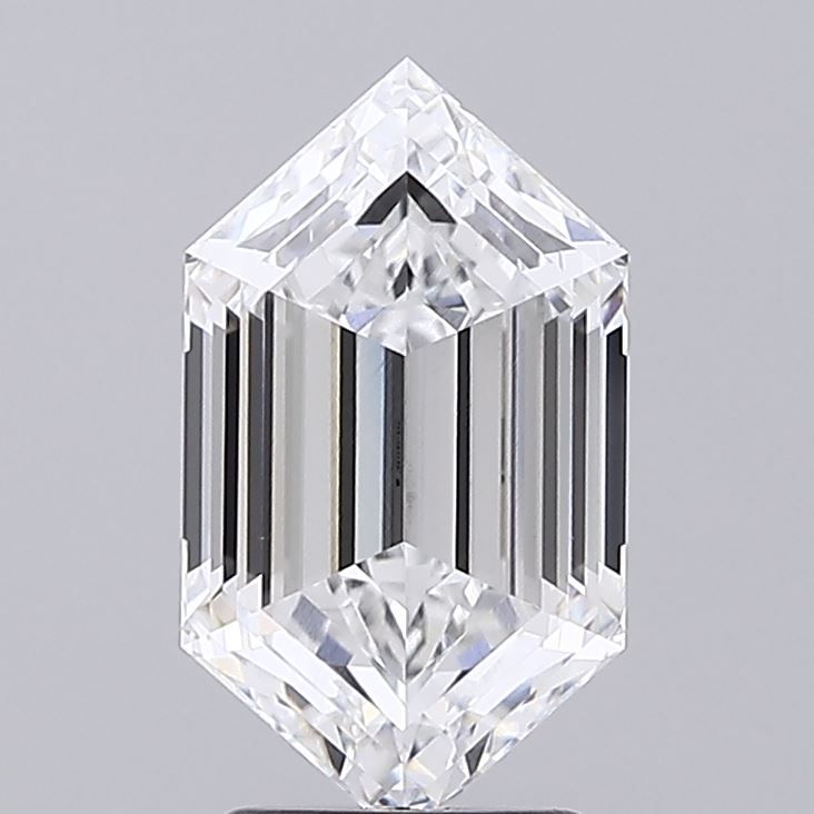 2.8 ct lab-grown Hexagonal Diamond
