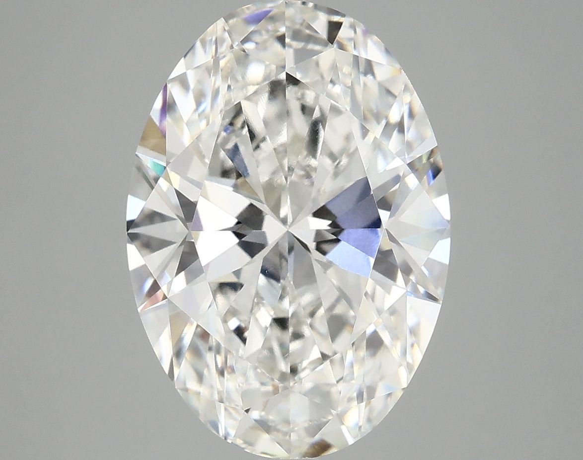 5.05 ct. oval Lab Grown Diamond front image