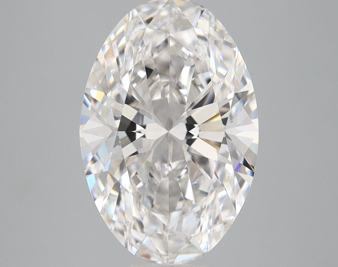 3.01 ct. oval Lab Grown Diamond front image