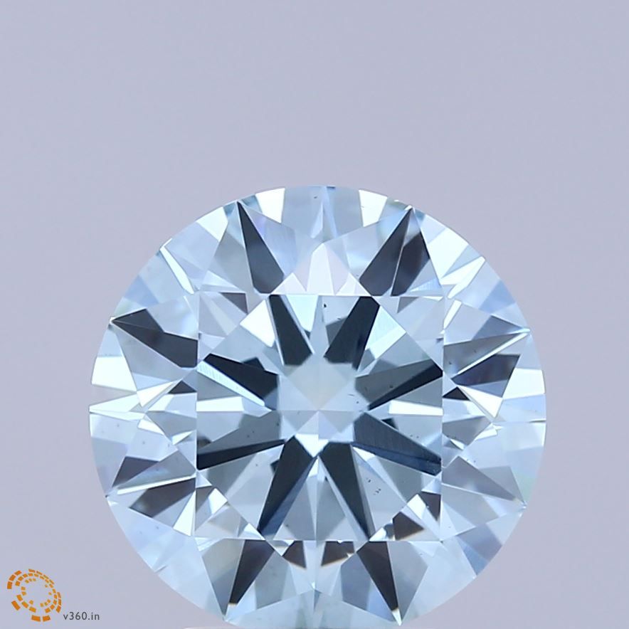 4.02 ct. round Lab Grown Diamond front image