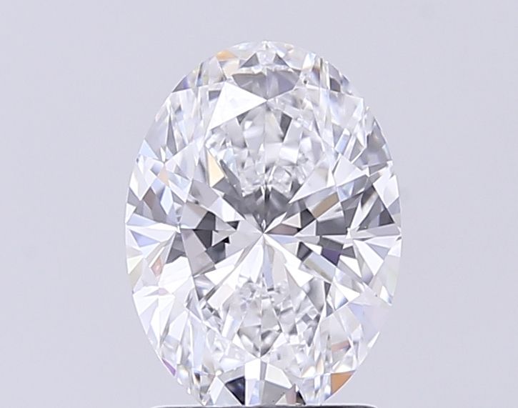 2.01 ct. oval Lab Grown Diamond front image