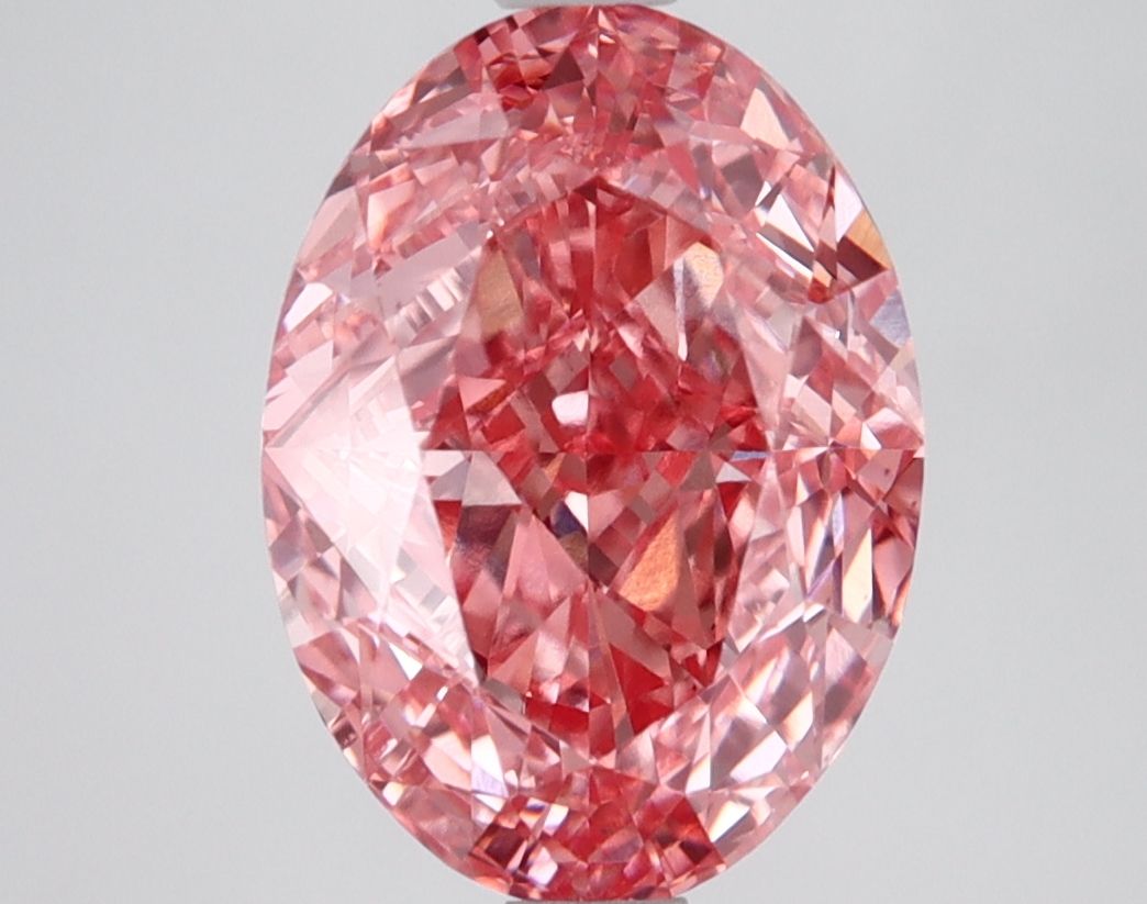 3.65 ct. oval Lab Grown Diamond front image