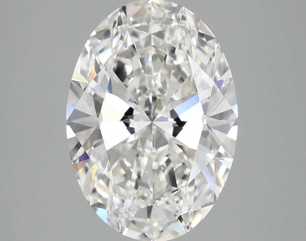 3.03 ct. oval Lab Grown Diamond front image