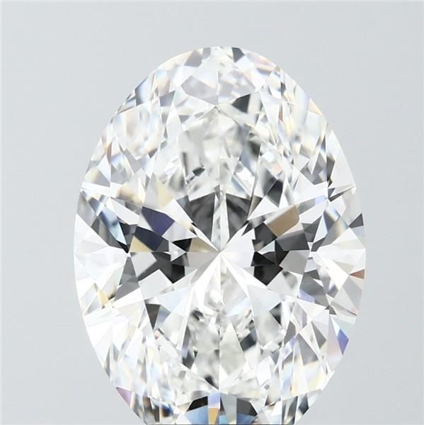 6.01 ct. oval Lab Grown Diamond front image