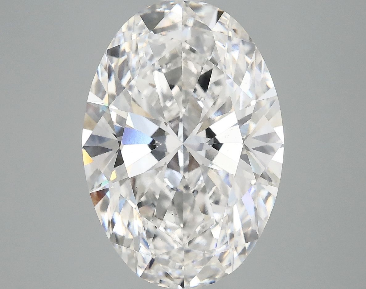 4.90 ct. oval Lab Grown Diamond front image