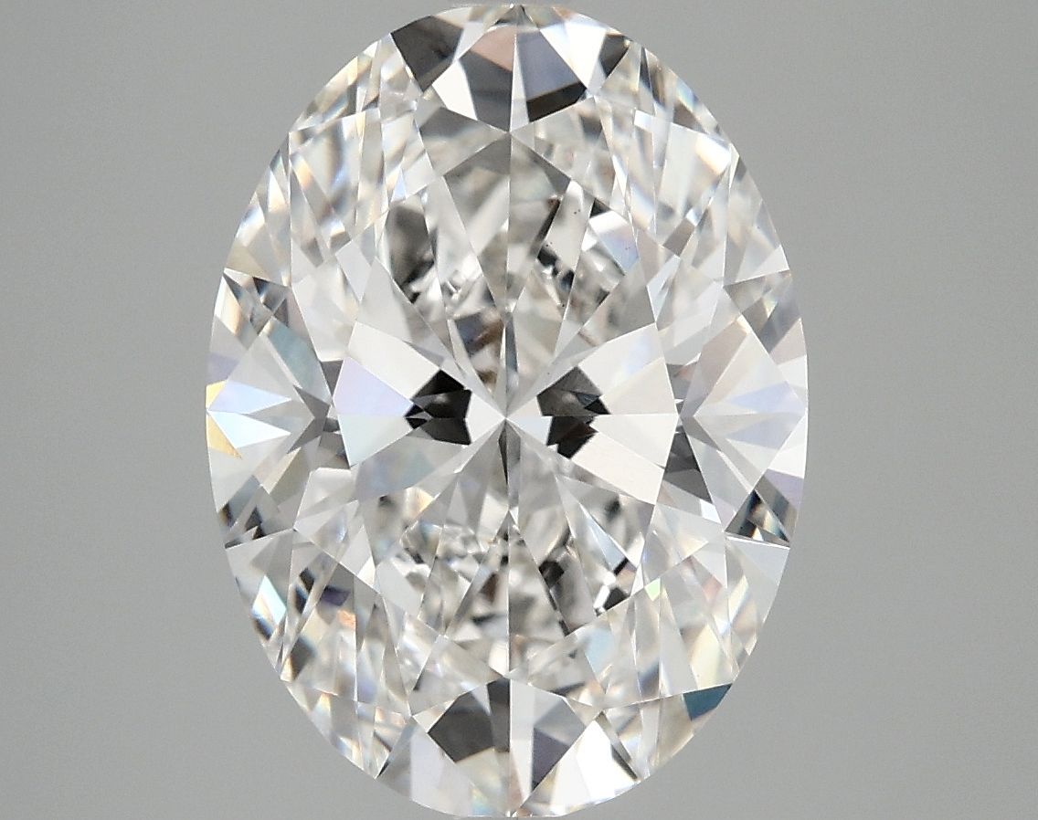 5.08 ct. oval Lab Grown Diamond front image