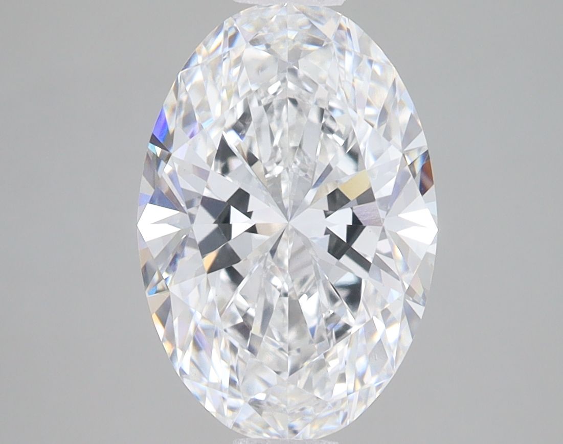 3.02 ct. oval Lab Grown Diamond front image