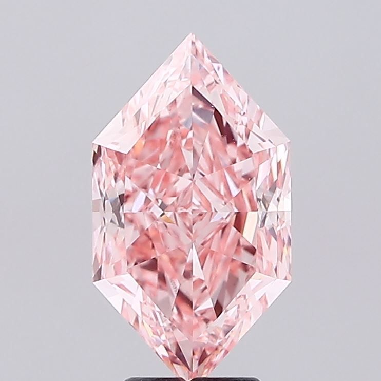 5.03 ct lab-grown Hexagonal Diamond