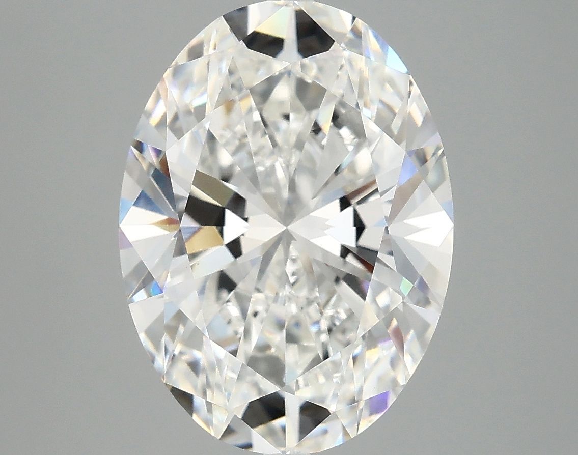 5.02 ct. oval Lab Grown Diamond front image