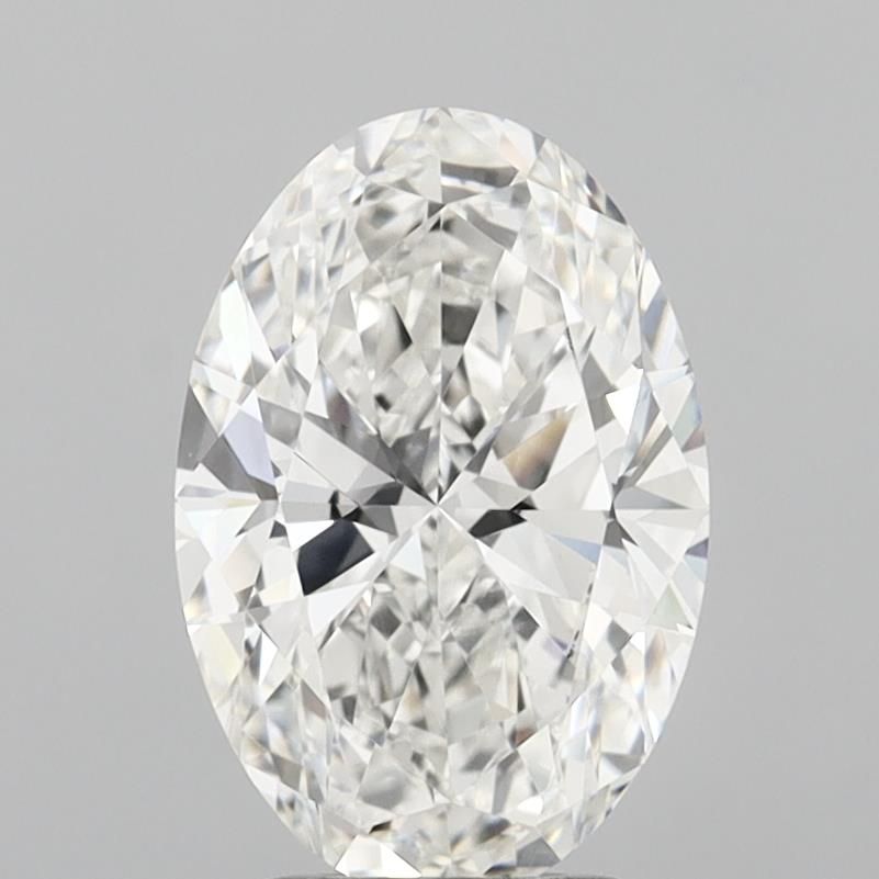 3.00 ct. oval Lab Grown Diamond front image
