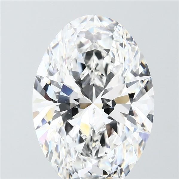 6.06 ct. oval Lab Grown Diamond front image