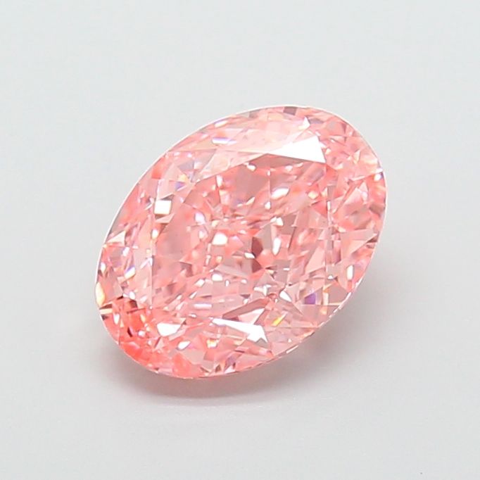 3.03 ct. oval Lab Grown Diamond front image