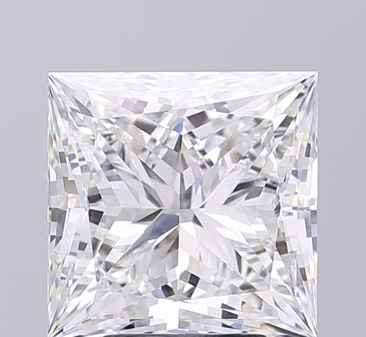 5.02 ct. princess Lab Grown Diamond front image