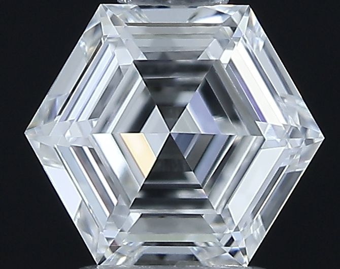 0.56 ct Hexagonal Diamond