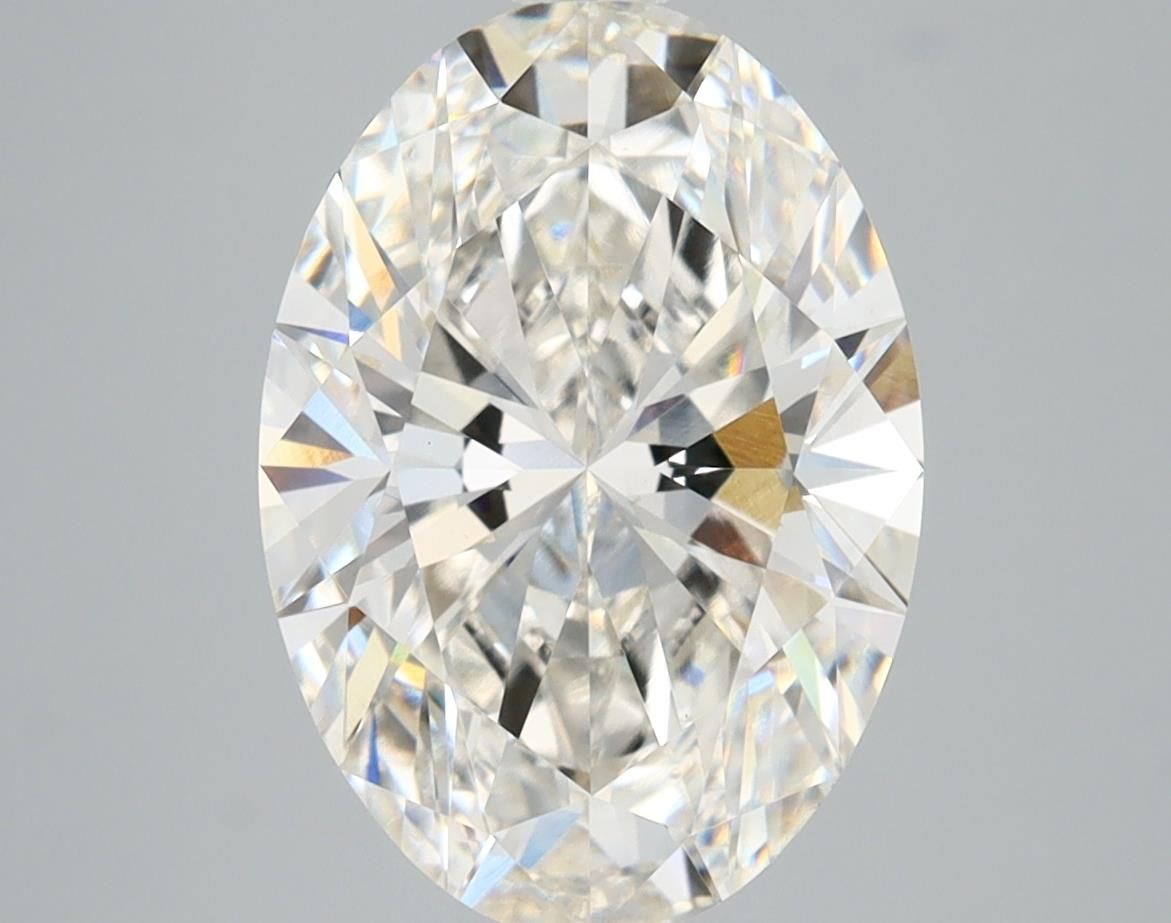 4.08 ct. oval Lab Grown Diamond front image