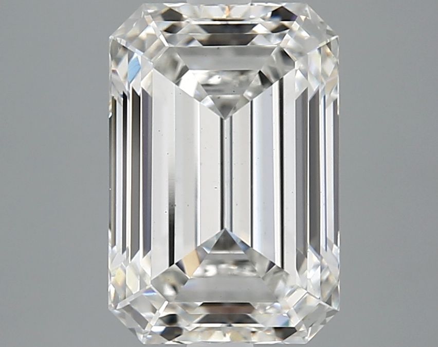 2.86 ct. emerald Lab Grown Diamond front image