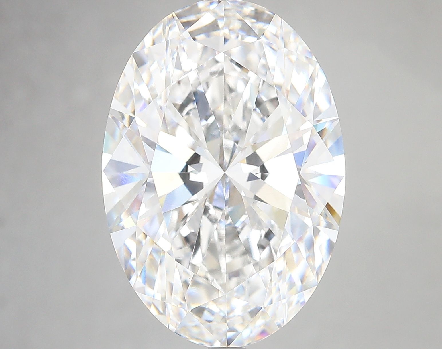 10.02 ct. oval Lab Grown Diamond front image