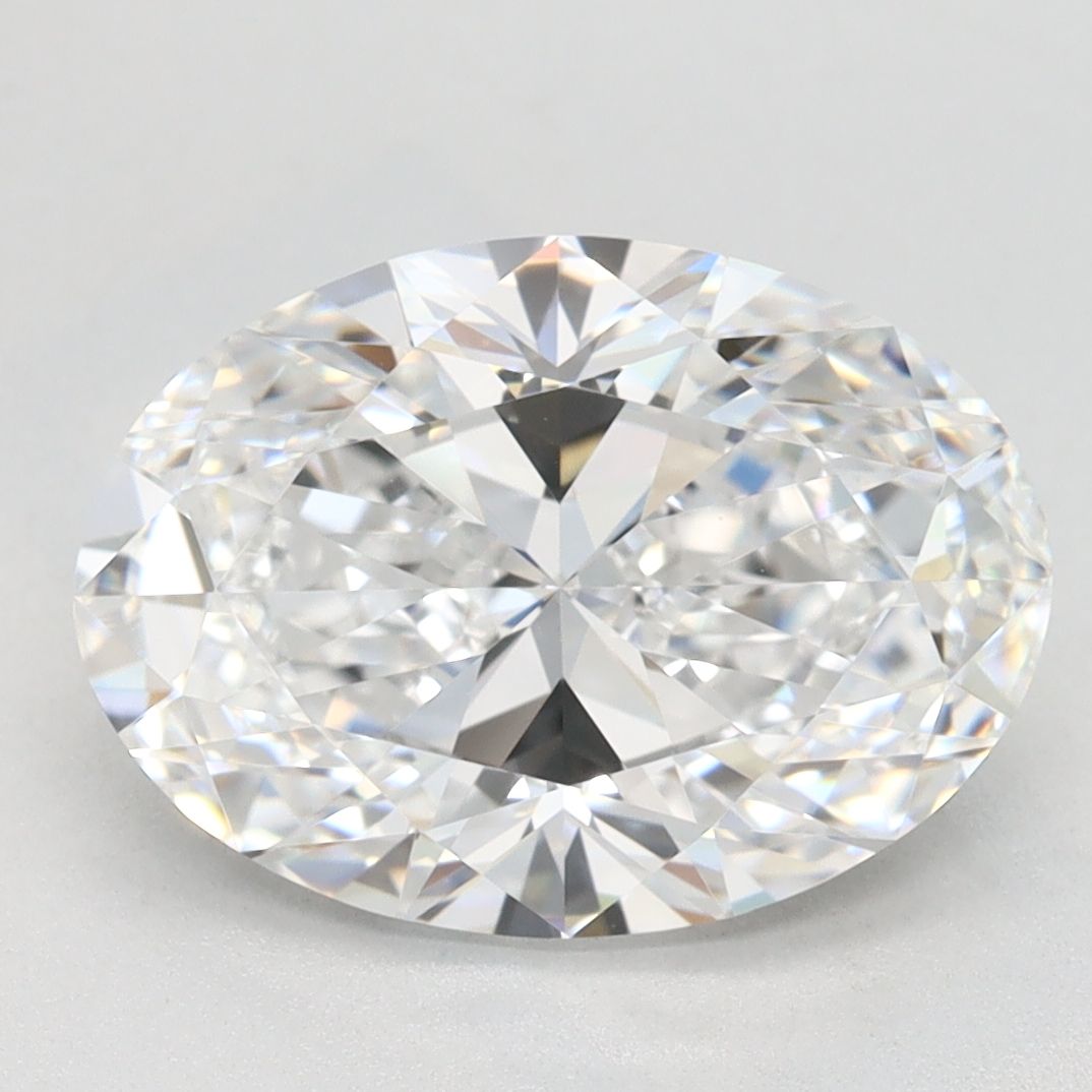 3.07 ct. oval Lab Grown Diamond front image
