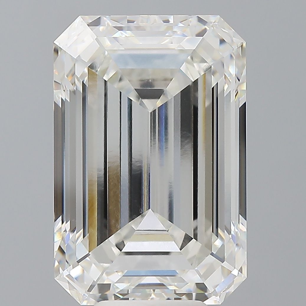 9.56 ct. emerald Lab Grown Diamond front image