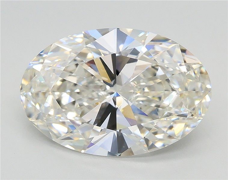 4.53 ct. oval Lab Grown Diamond front image