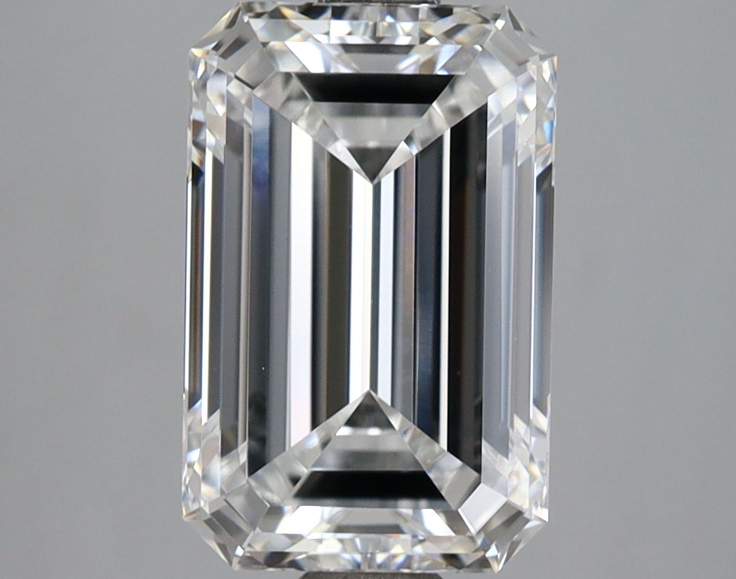 3.58 ct. emerald Lab Grown Diamond front image
