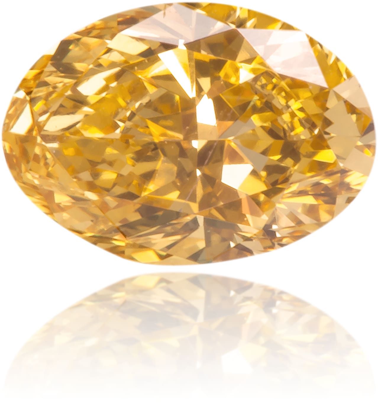 Diament 0.39 ct Fancy Intense Yellow/VS2