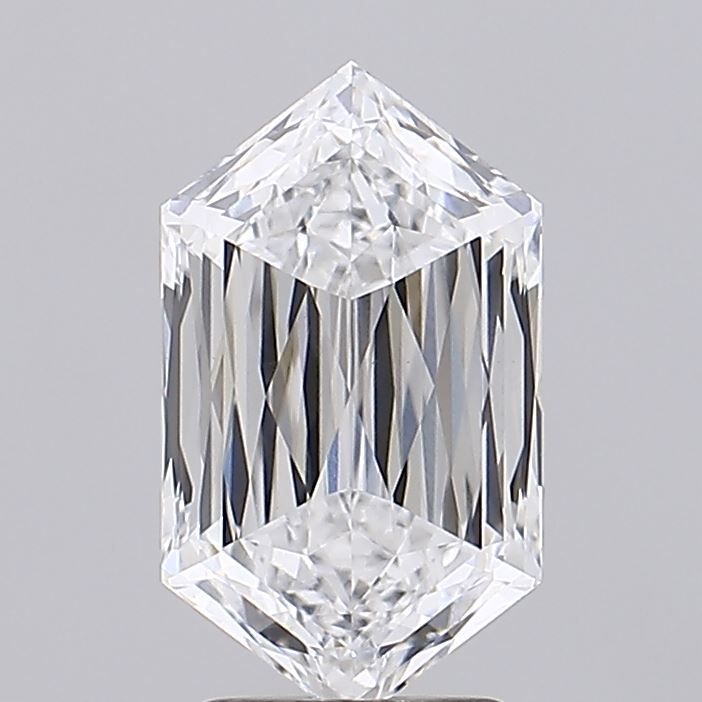 2.96 ct lab-grown Hexagonal Diamond