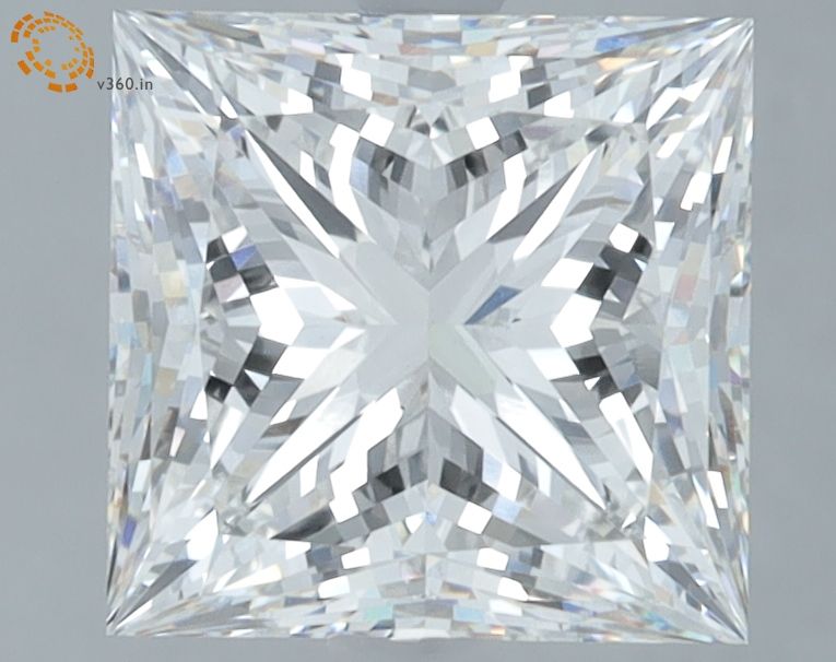 3.06 ct. princess Lab Grown Diamond front image