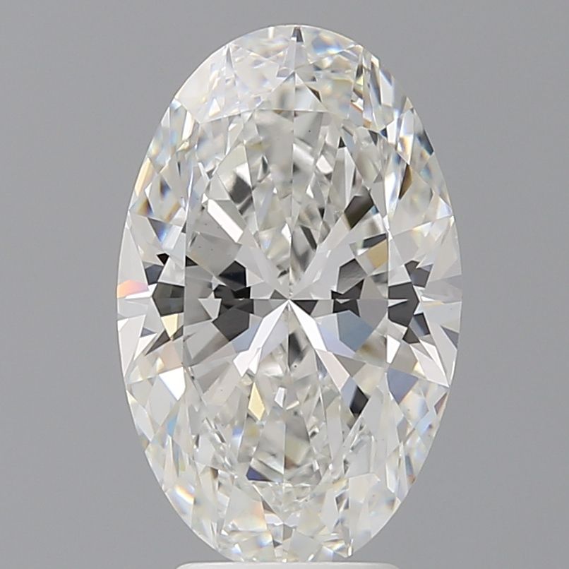 4.08 ct. oval Lab Grown Diamond front image