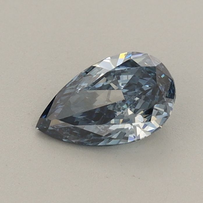 0.49 CT Fancy Vivid Blue PEAR