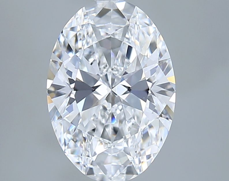 2.12 ct. oval Lab Grown Diamond front image