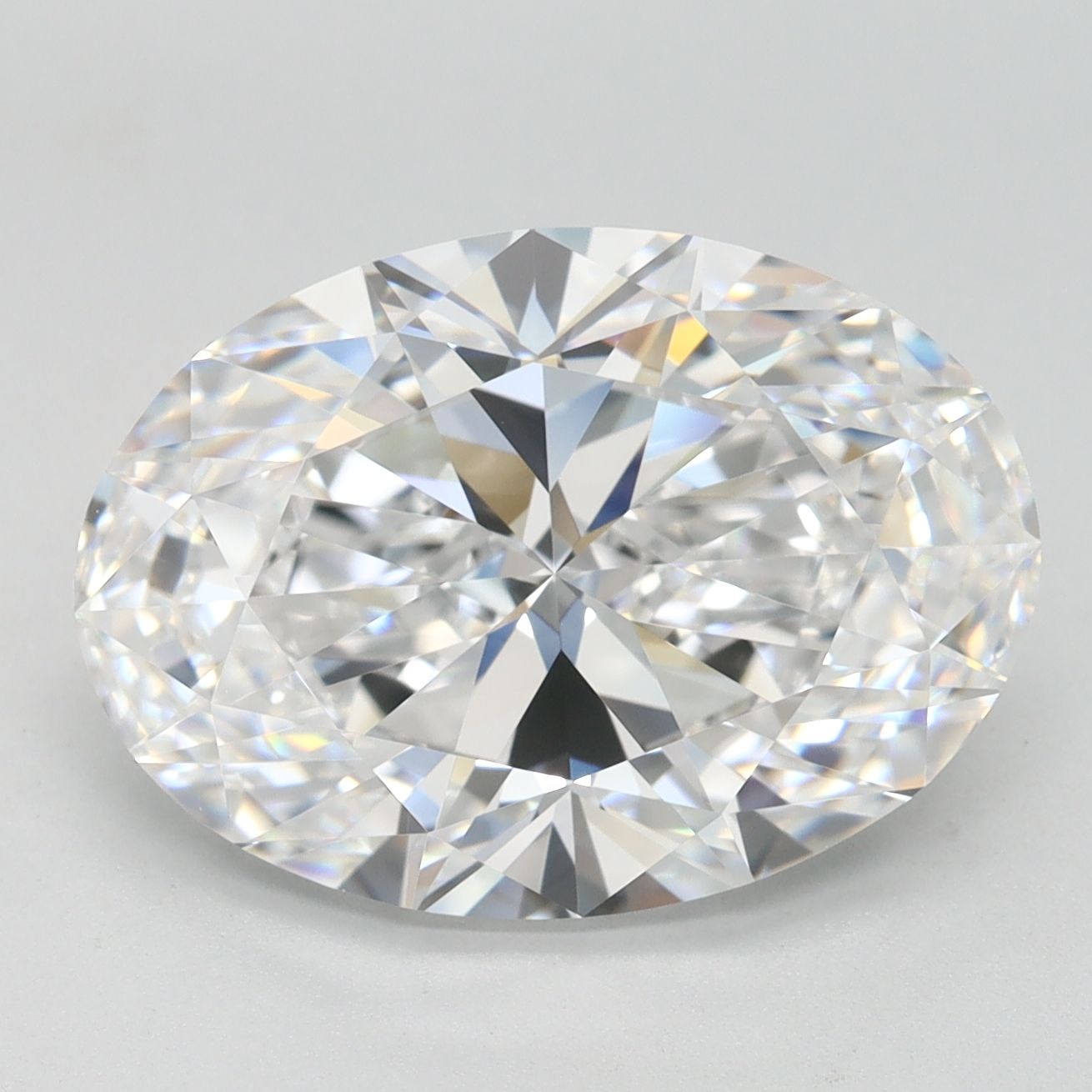 5.08 ct. oval Lab Grown Diamond front image