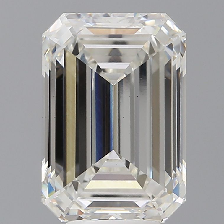 6.08 ct. emerald Lab Grown Diamond front image