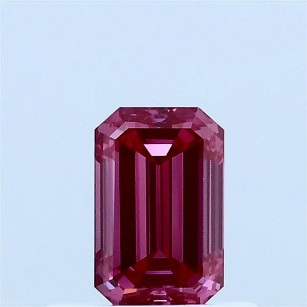 0.51 CT Fancy Vivid Pink EMERALD