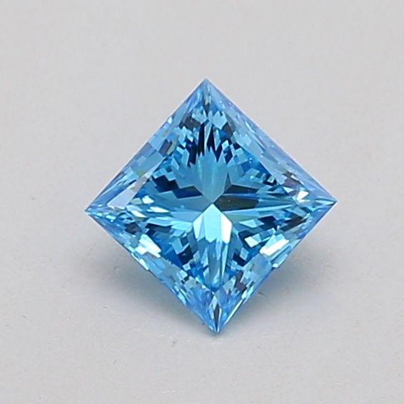 0.26 CT Fancy Vivid Blue PRINCESS